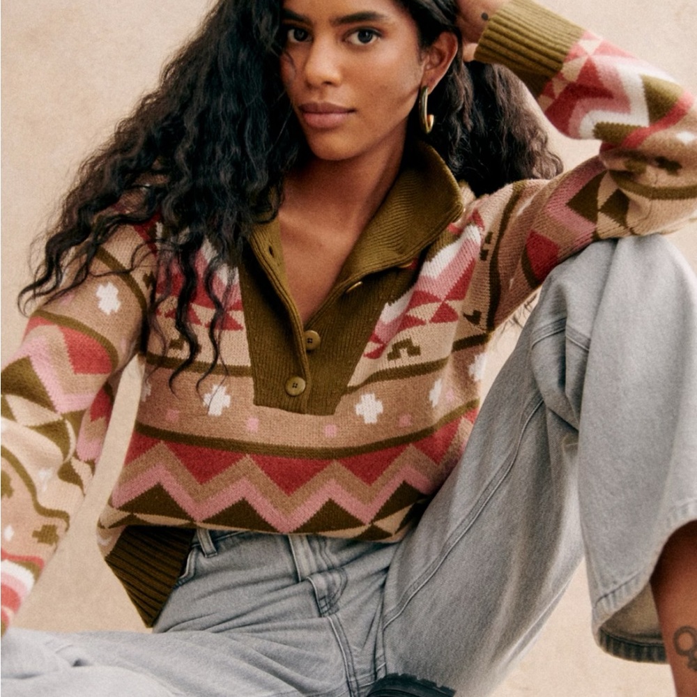 Sezane knit jumper NWT
